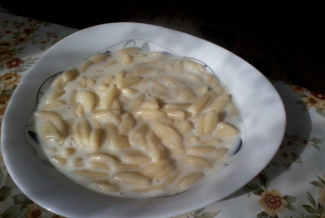 Lapte cu paste cavatelli