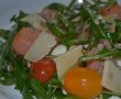 Salata cu somon fume, rucola, parmezan-3