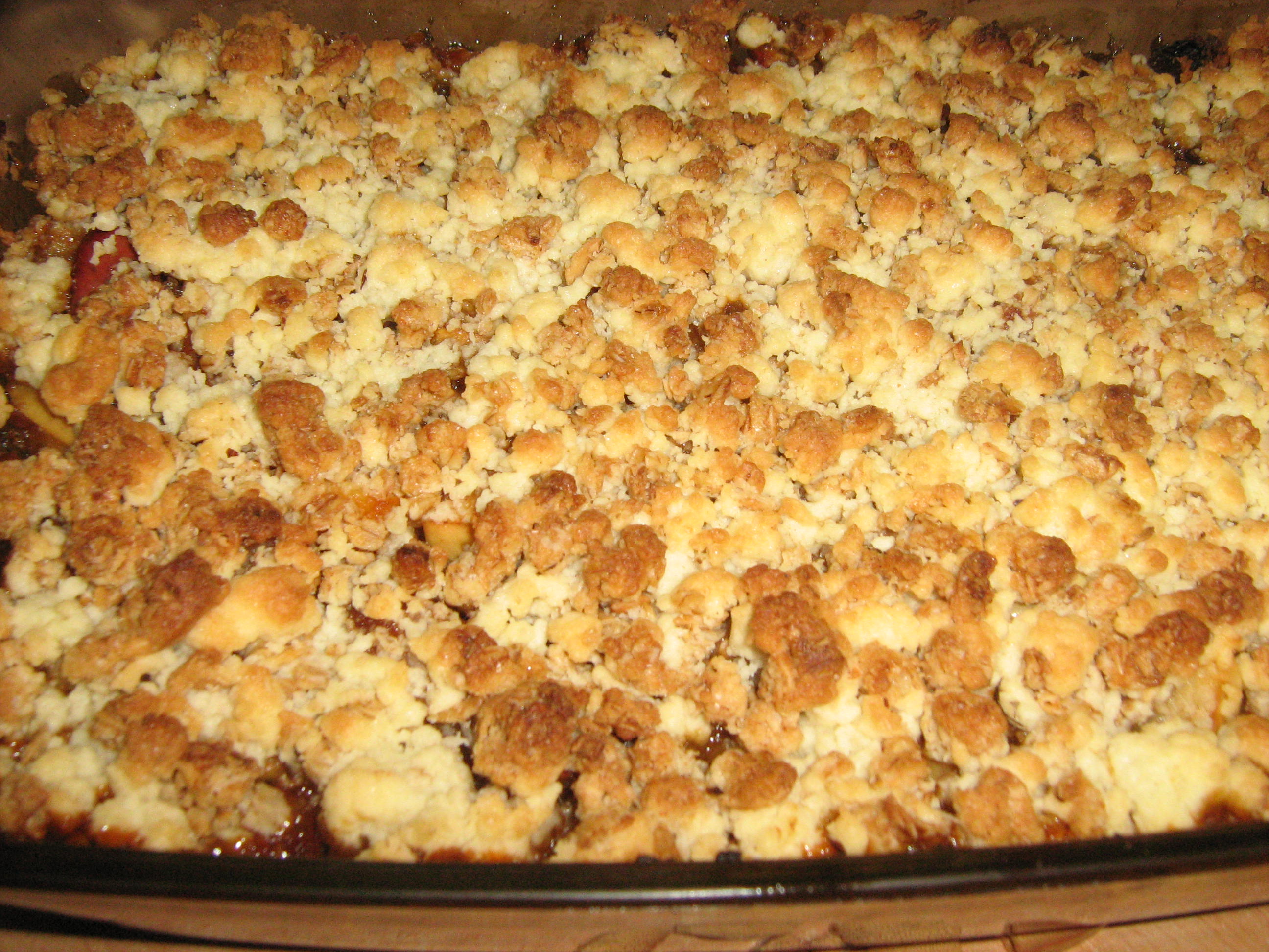 Crumble de mere