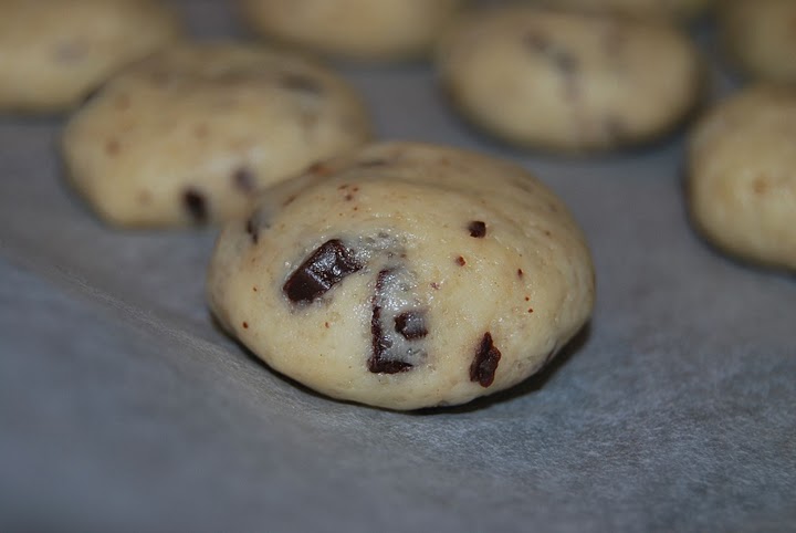 Cookies cu ciocolata neagra