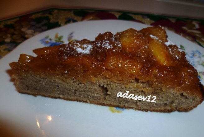 Tarta cu caramel de banane si mar