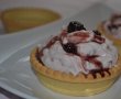 Tarte cu Ceva fin si dulceata de mure-5