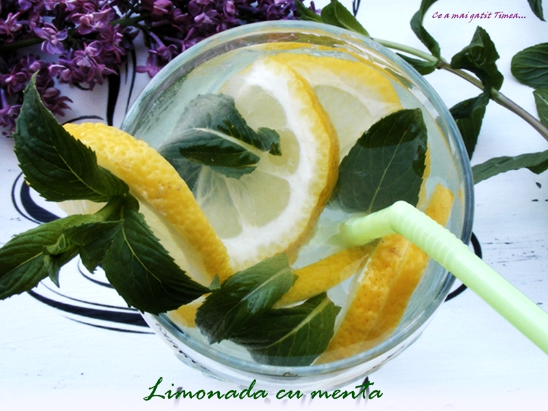 Limonada cu menta