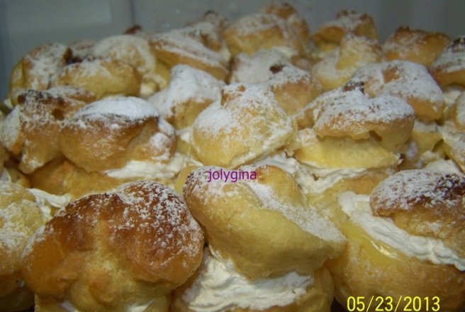 CHOUX A LA CREME -varianta rapida