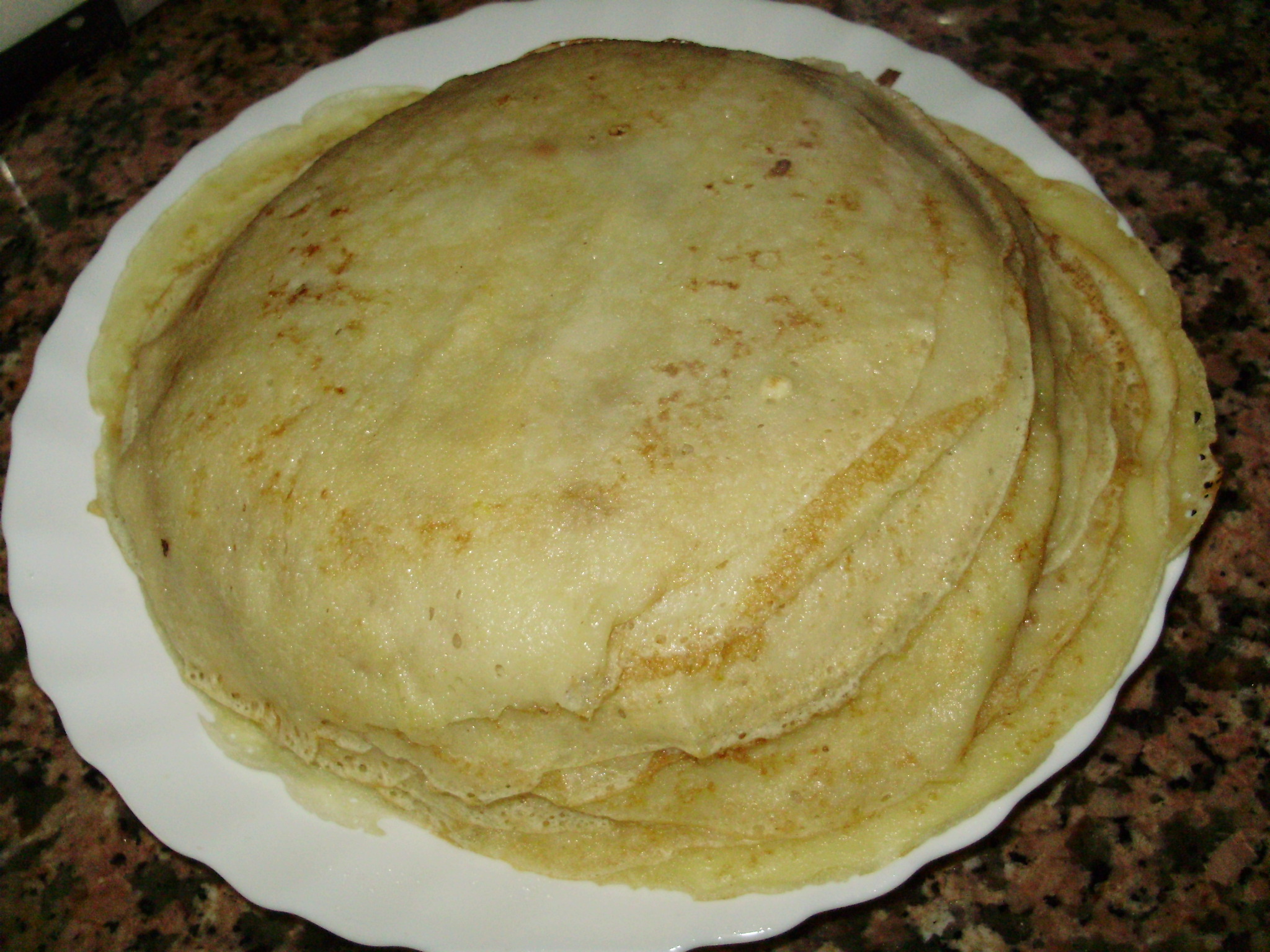 Crepes (clatite) cu lapte de soia-post