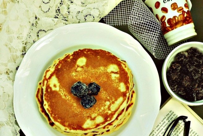 Pancakes cu mascarpone