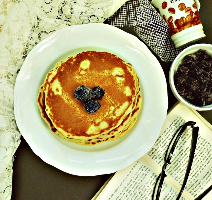 Pancakes cu mascarpone