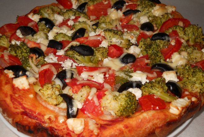 Pizza cu brocoli