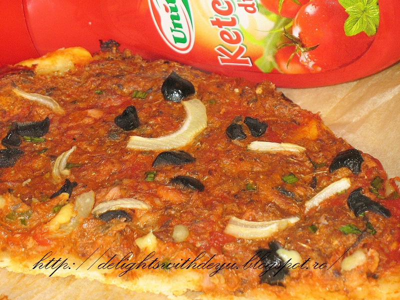 Pizza cu sardine