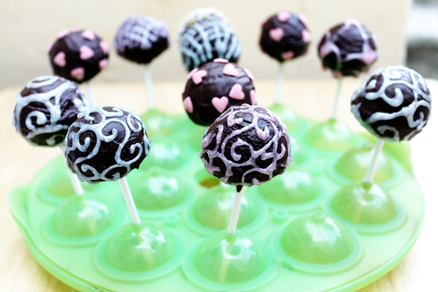 Cake pops cu ciocolata