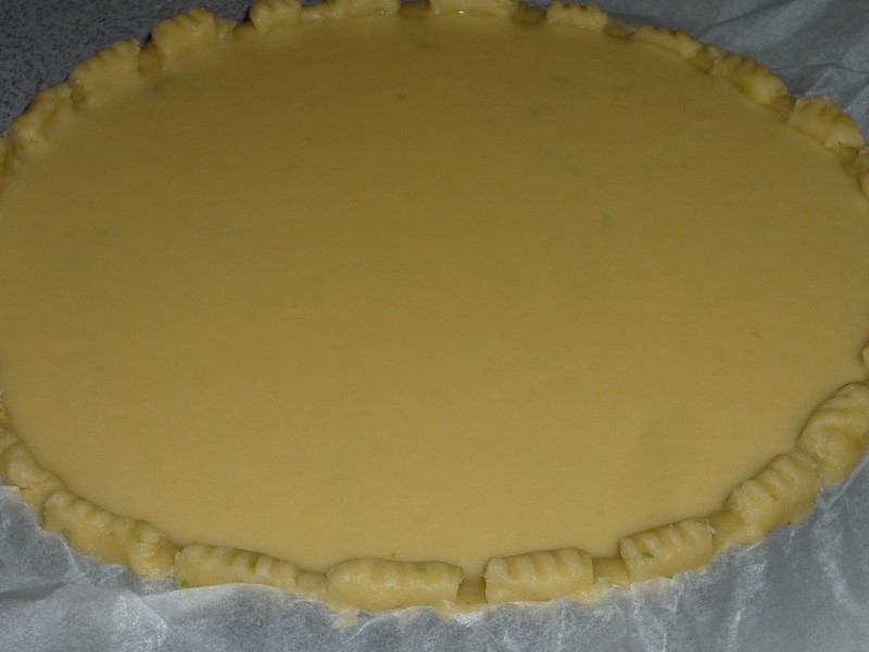 Tarta cu crema de lime si lamaie