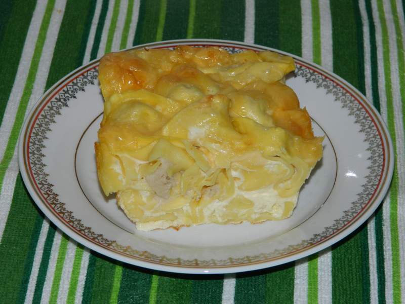 Tortelloni cu branza in sos de smantana