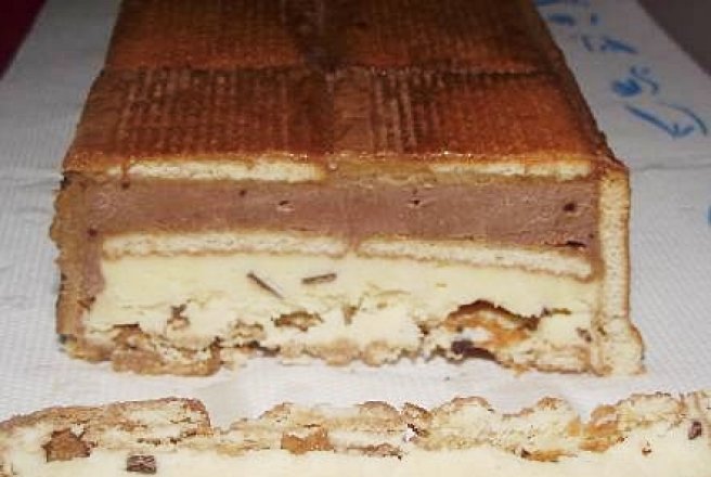 Semifreddo cu mascarpone si ciocolata - 1 an alaturi de bucatarasi!