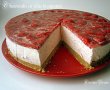 Cheesecake cu capsuni fara coacere-4