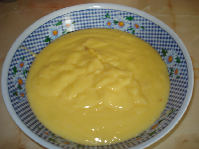 Eclere cu crema de vanilie