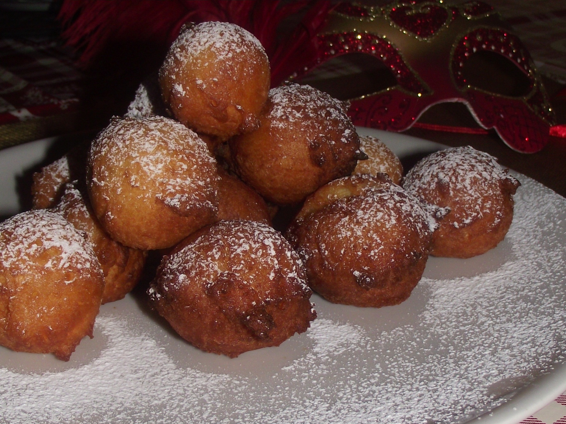 Frittelle con ricotta  -Gogosele cu ricotta