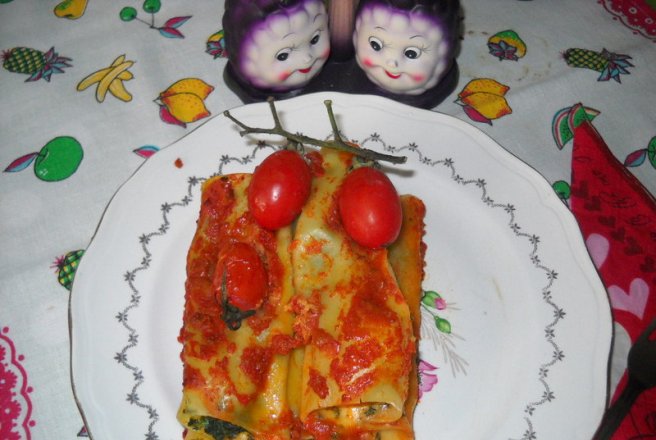 Cannelloni cu spanac