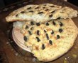 Focaccia cu masline si usturoi-8