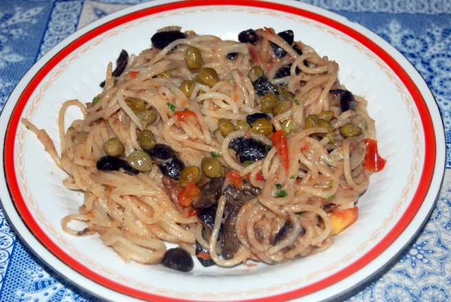 Spaghete alla putanesca