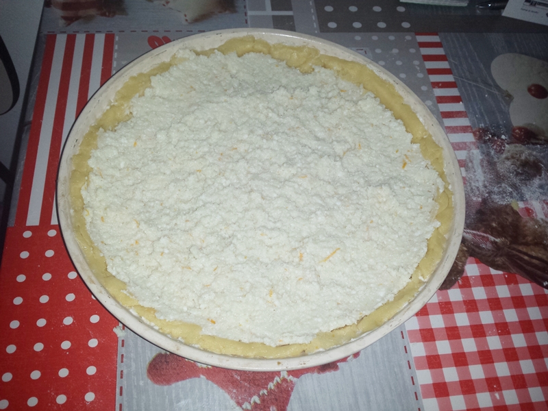 Tarta cu crema de gris si ciocolata