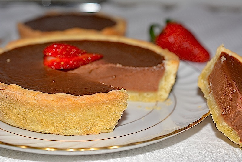 Tarte cu ciocolata