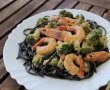 Linguini negre cu brocoli si creveti-19