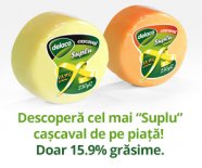 Delaco lansează cel mai “Suplu” caşcaval de pe piaţă 