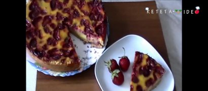 Tarta cu capsuni