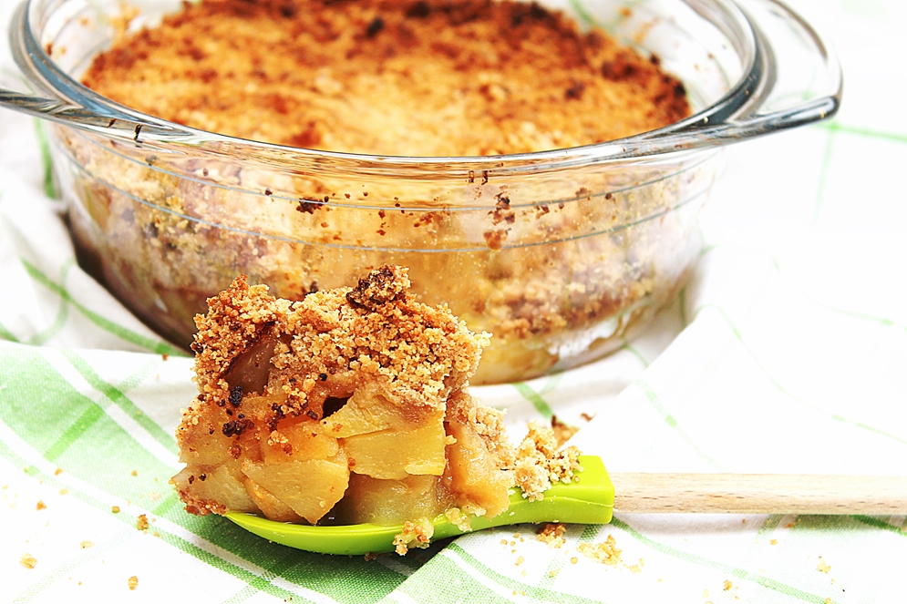 Crumble de mere