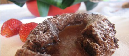 Lava cake (Vulcan de ciocolata)