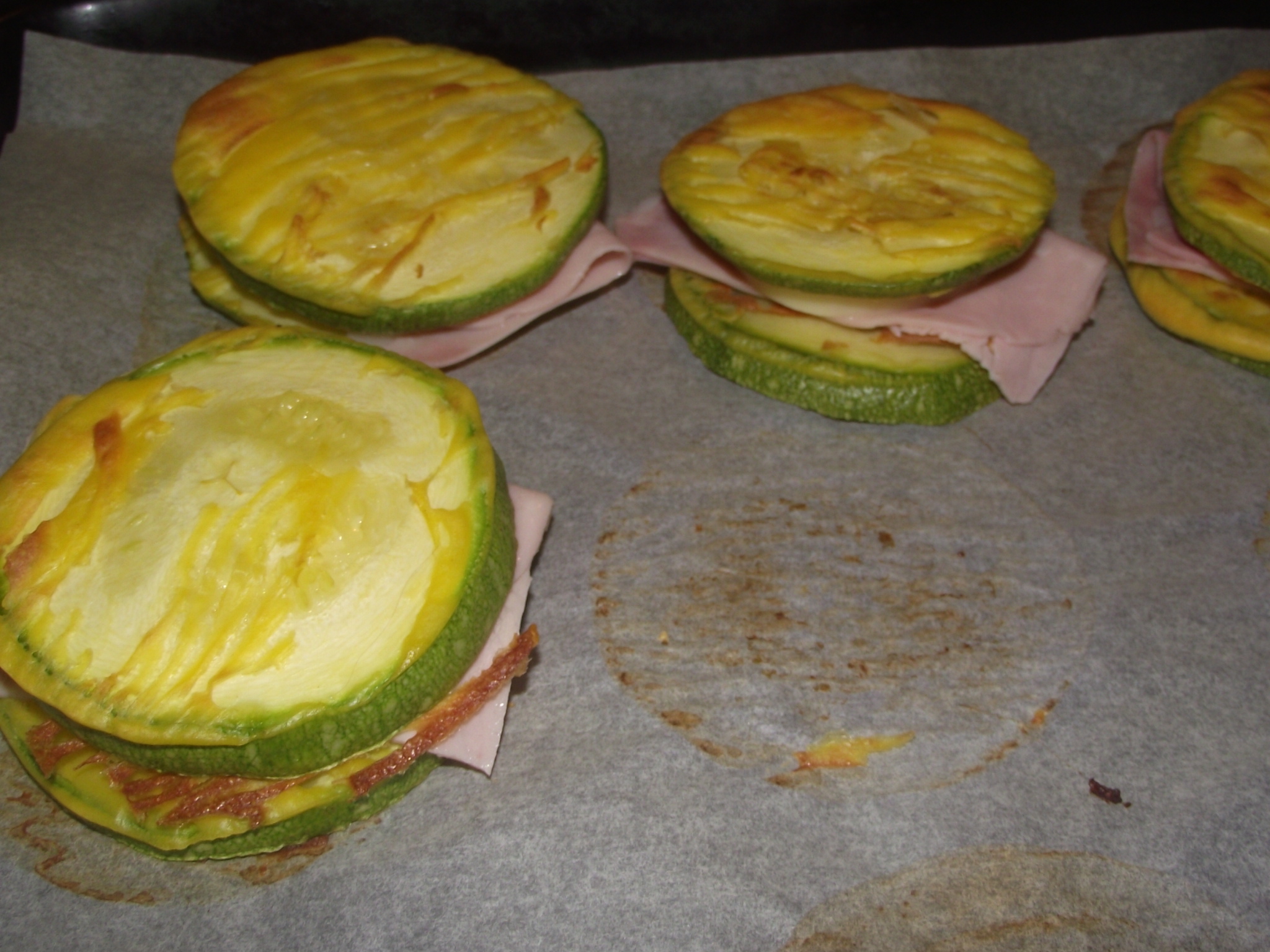 Zucchini in aluat- la cuptor