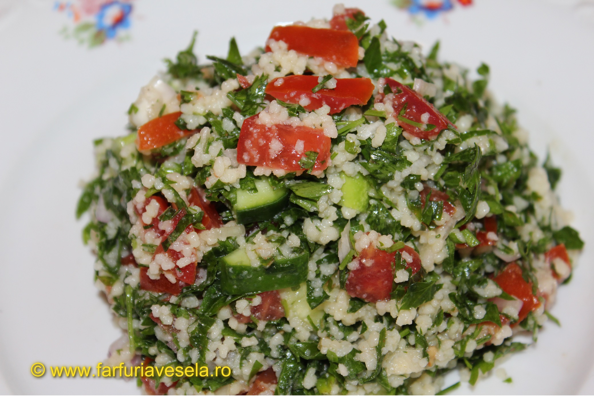 Tabbouleh - Salata de patrunjel (reteta video)