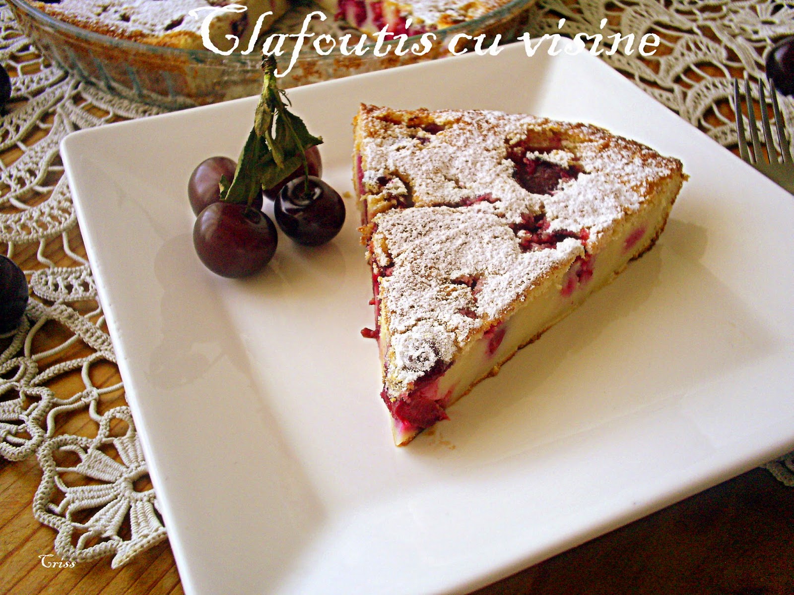 Clafoutis cu visine