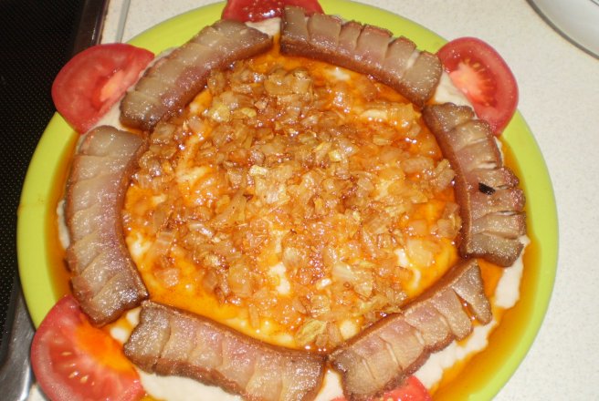 Fasole batuta cu slanina