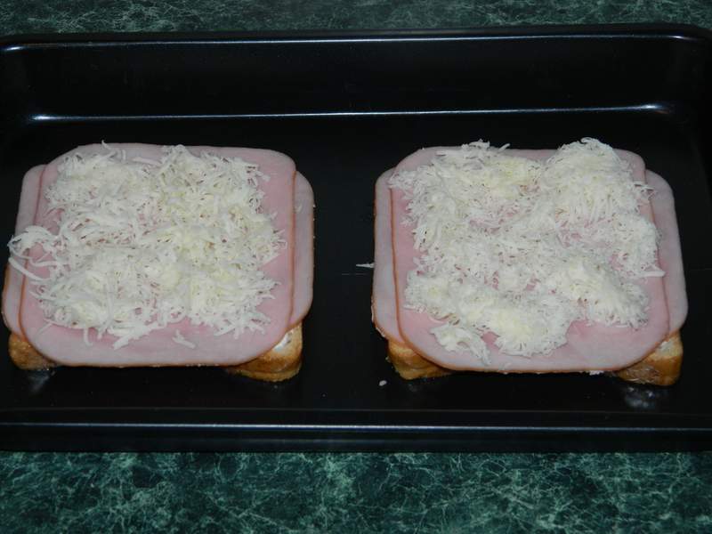 Sandwich croque  monsieur