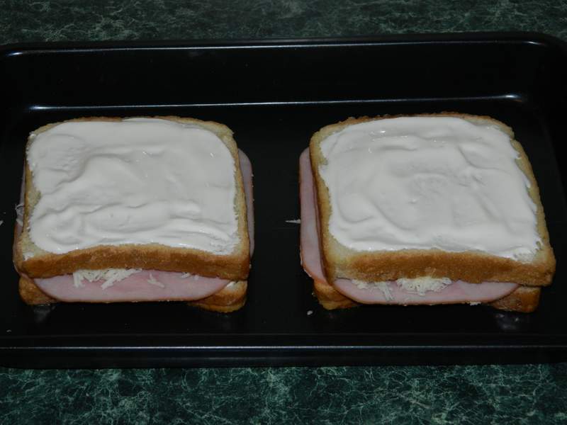 Sandwich croque  monsieur