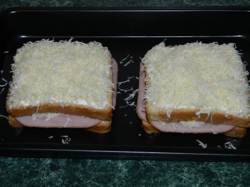 Sandwich croque  monsieur