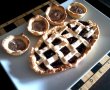 Tarta si mini tarte cu ciocolata si dulceata.-2