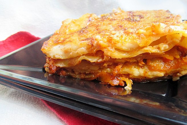 Lasagna cu ton