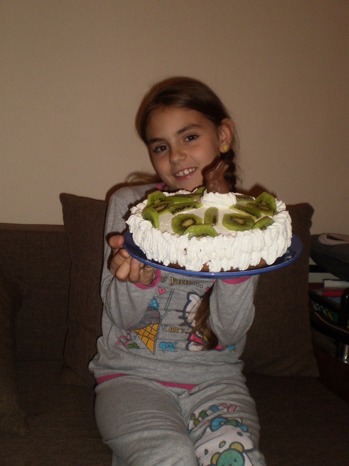 Tort cu mascarpone si kiwi