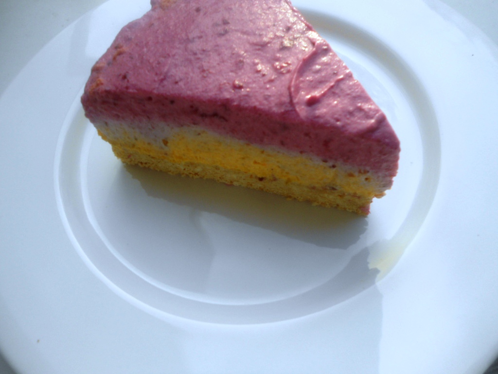 Cheesecake cu dovleac si fructe de padure