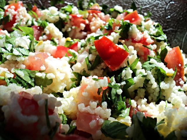 Salata cu cuscus