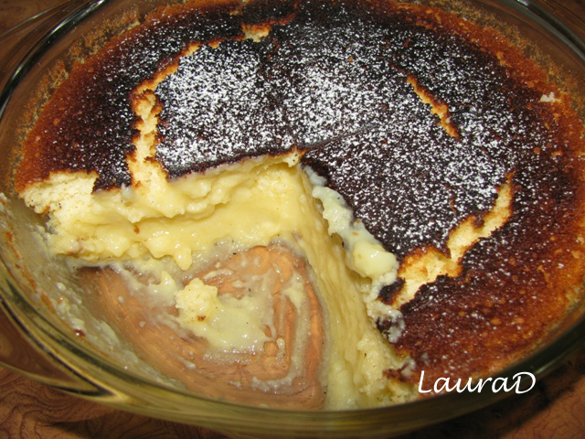 Pudding insiropat de lamaie