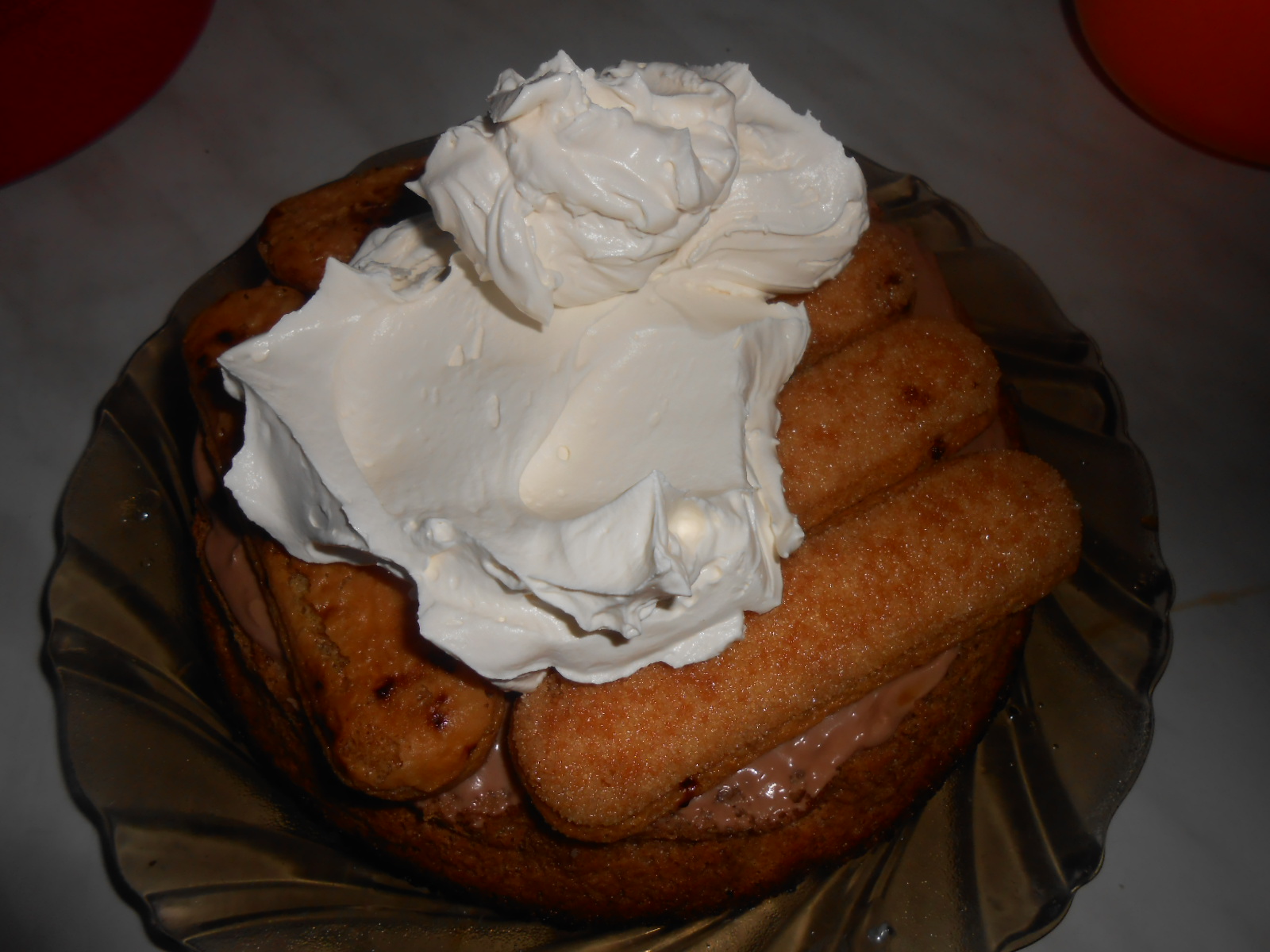 Tort cu crema de ciocolata si mascarpone