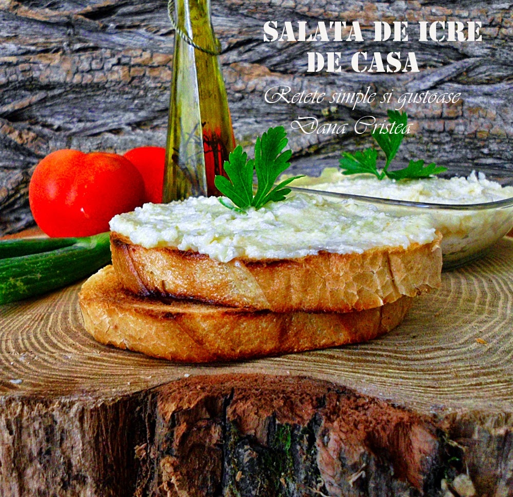 Salata de icre de casa