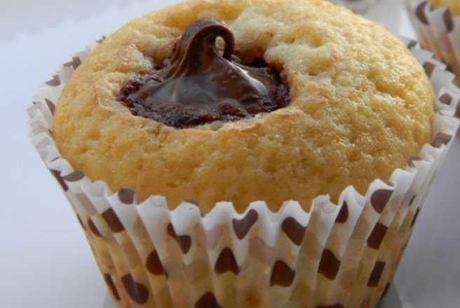 Muffins cu nutella