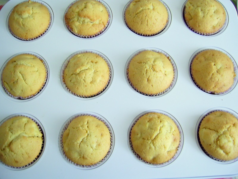 Muffins cu mere