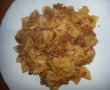 Farfalle cu salsiccia(carnat crud)-2