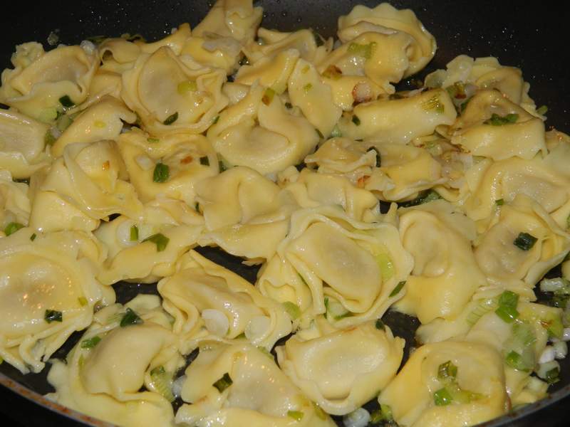 Omleta cu tortelloni