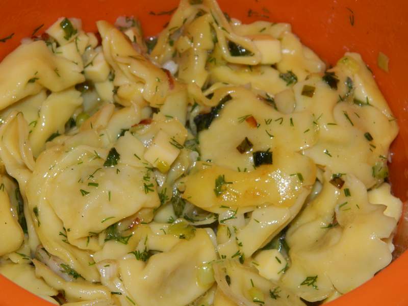 Omleta cu tortelloni